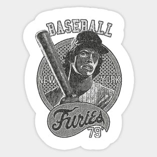 furies 70s RETRO BLACK Sticker